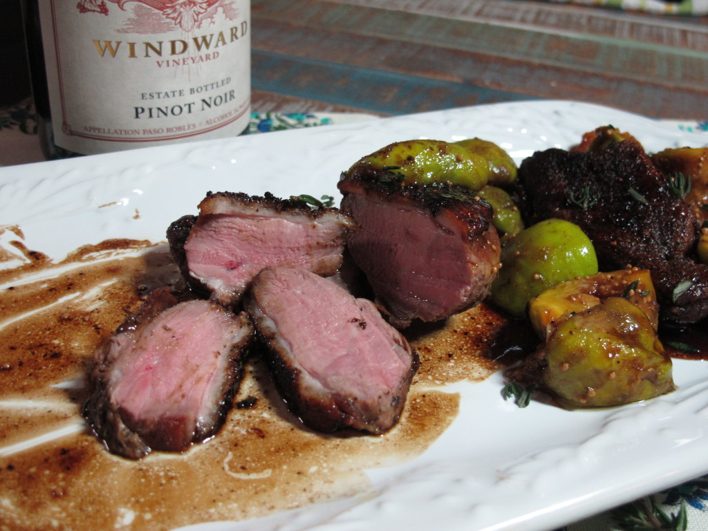 Weeknight Elegance – Duck Breasts with Fresh Fig Sauce - Tout va bien! (tm)